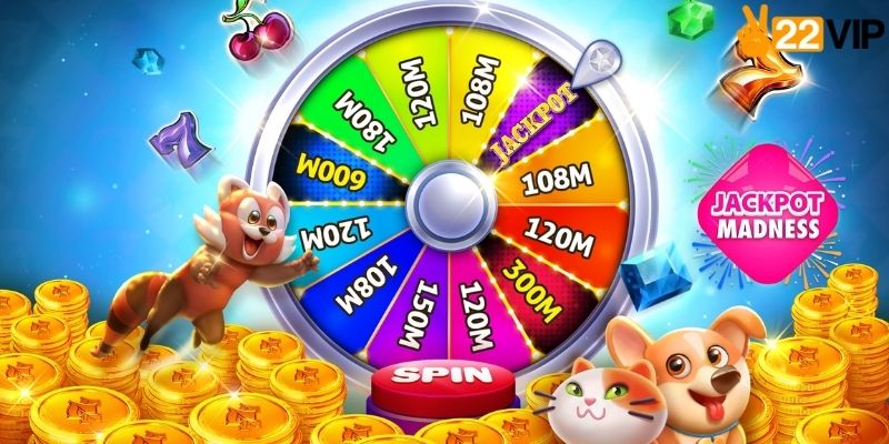 Các bước thực hiện để bắt đầu vòng quay may mắn 